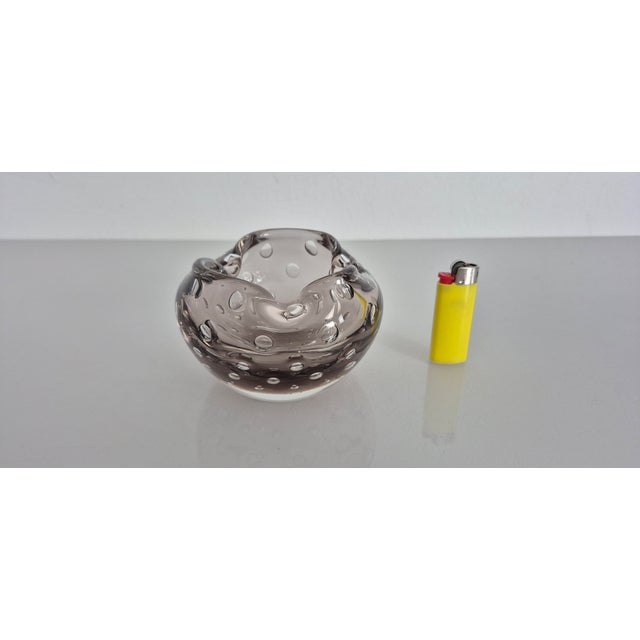Vintage Murano Glass Ashtray, Italy, 1960s For Sale - Image 6 of 13