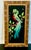 Gorgeous colors are featured in this vintage framed Feather Art Mixed Media Painting from Mexico. We love the colorful...