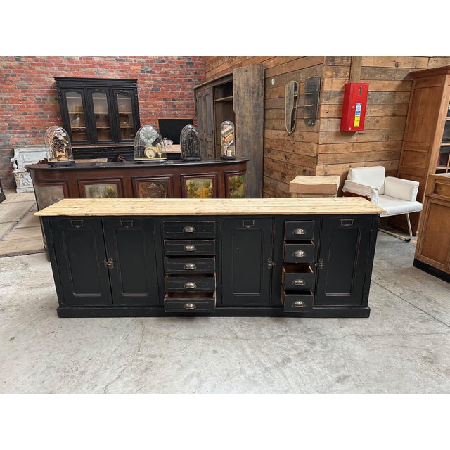 Handcrafted Sideboard with Drawers For Sale - Image 9 of 16