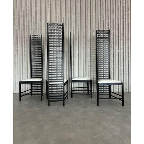 Vintage Steel Dining Chairs, 1980s, Set of 4 For Sale - Image 9 of 9