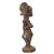 The Luba female figure is crafted as a veneration of feminine beauty and motherhood. Crafted from wood, the Luba female...