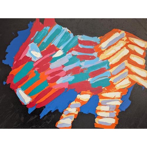 1970s Karel Appel, Cat in the Night, 1978, LIthograph For Sale - Image 5 of 6