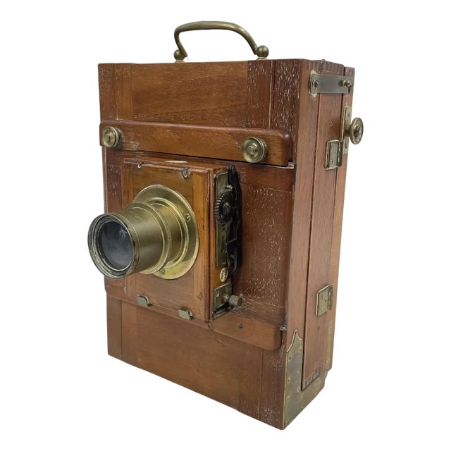 Vintage French Camera, 1920s For Sale