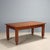 Walnut Desk with Brown Leather Insert, Italy For Sale - Image 11 of 11