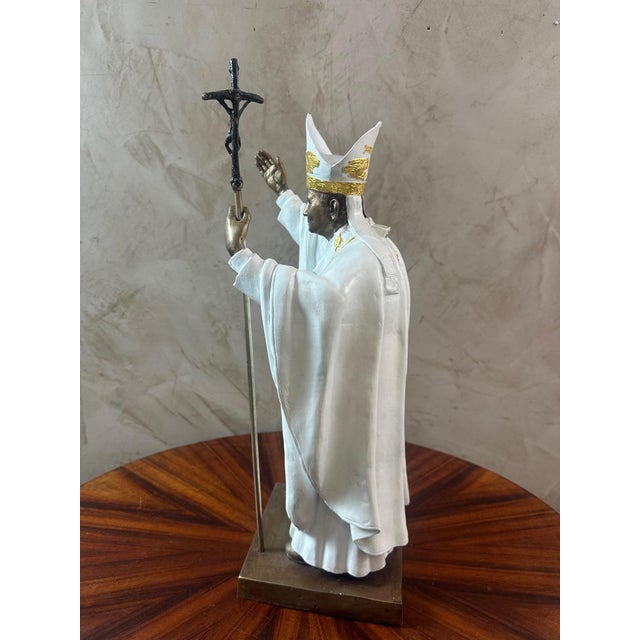 Christian Maas, Pope John Paul II, 2005, Bronze For Sale - Image 13 of 14