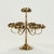 Mid Century Feldman Brass Lotus Candelabra For Sale - Image 4 of 11