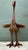 Sienna Vintage Monumental Patinated Metal Ostrich Sculpture For Sale - Image 8 of 12