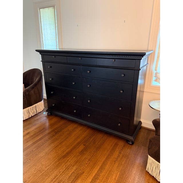 2020s Rh St. James Dresser in Antique Black For Sale - Image 5 of 6