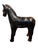 Chinese Antique 19th Century Chinese Figure of a Horse in Mottled Brown Glaze For Sale - Image 3 of 11