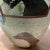 Slate Gray Vintage Ceramic Crackle Vase/Planter Handmade Abstract Primitive Hand Painted Signed Williamson For Sale - Image 8 of 13