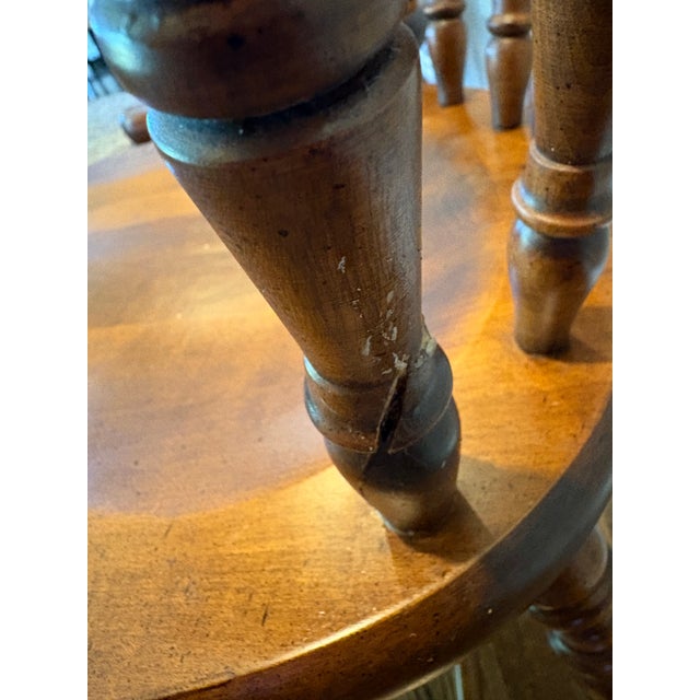 Vintage Tell City Tavern Chairs With Shepherd Casters – Set of 4 For Sale - Image 14 of 14