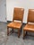 Wood Bausman & Company Model 3322 Barley Twist Leg Side Chairs, Pair For Sale - Image 7 of 12