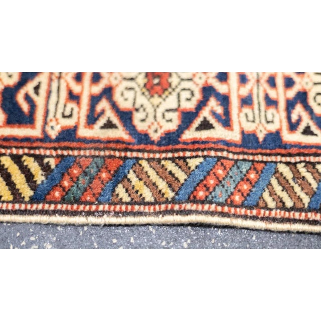 Antique Perpedil Rug 3'7'' x 4'10'' For Sale In New York - Image 6 of 11