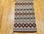 1900 - 1909 Vintage Native American Indian Navajo Rug, Geometric Banded Pattern, Wool & Cotton, 2x3 For Sale - Image 5 of 14