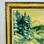 1970s Vintage Impressionist Landscape Snow Covered Trees Folk Art Original Oil Painting, Artist Signed For Sale - Image 9 of 12