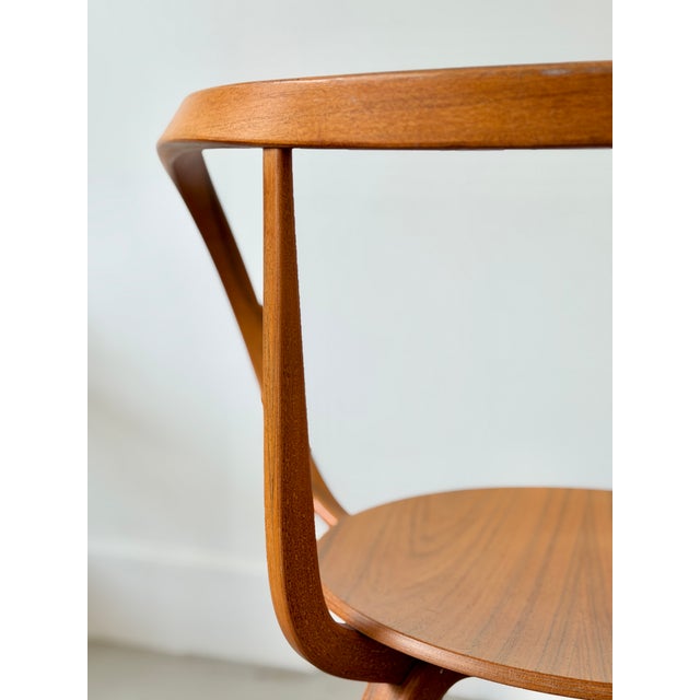 Brown Pretzel Chair by George Nelson for Vitra, 2008 For Sale - Image 8 of 18