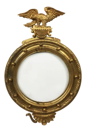 20th Century Federal Eagle Gilt Wood Frame