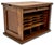 Sienna Unusual Antique American Solid Oak Table - Desk Top "Roll Front" Organizer & File Cabinet Circa 1900 For Sale - Image 8 of 18