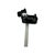 Black Vintage Glass Cocktail Glass Swizzle Sticks With Black Scottie Dog Figurine Toppers - A Set of 12 For Sale - Image 8 of 12