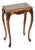 Antique Side Table with Carved Marble Top, 1840 For Sale