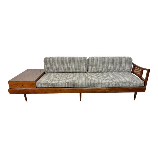 Mid-Century Modern Adrian Pearsall Sofa W/End Table For Sale