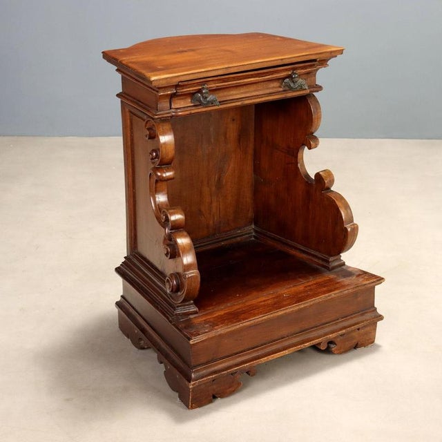 Brown 20th Century Baroque Style Prie-Dieu For Sale - Image 8 of 8