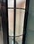 Glass Mid-Century Italian Glass Display Cabinet with White Leather Doors in Black Wooden Frame by Rossi Di Albizatte, Italy, 1970s For Sale - Image 7 of 7