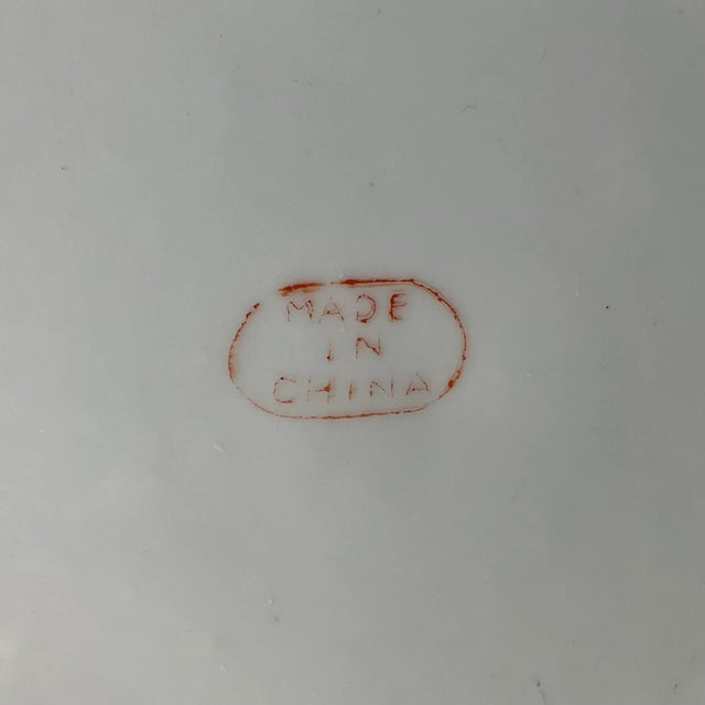 Set of 8 Rose Medallion Plates, Circa 1914-1921 For Sale - Image 10 of 10