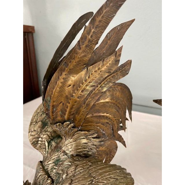 Mid 20th Century Decorative Roosters - a Pair For Sale In Orlando - Image 6 of 13