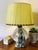 Vintage 1950s ceramic lamp Total height 29.5 cm Shade diameter 20 cm In good condition with signs of wear and age. No...