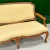 Designed by John Hutton for Sutherland, this finely crafted 61-inch teak settee combines the elegance of classic French...