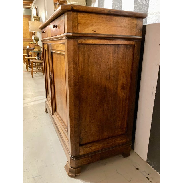French Napoleon III Walnut Buffet For Sale - Image 3 of 7