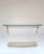 Hollywood Regency Console Table in Acrylic and Glass with Gold Metal, 1980s For Sale - Image 3 of 10
