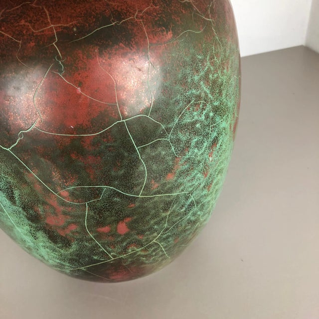 Large German Ceramic Vase from Richard Uhlemeyer, 1940s For Sale - Image 14 of 18