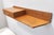 1950s Beech and Durmast Wall-Mounted Console Table, Italy, 1950s For Sale - Image 5 of 17