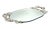 1988 Godinger Silver-Plated Bow & Ribbon Mirrored Vanity Tray – Hollywood Regency / Art Nouveau Revival For Sale - Image 10 of 18