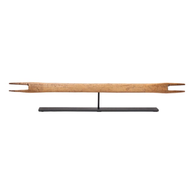 Chinese Weaving Stick Shuttle, C. 1900 For Sale