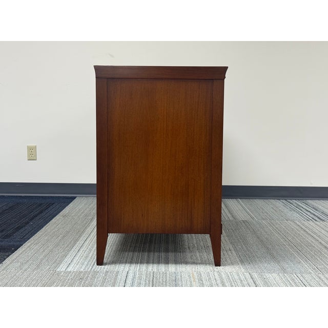 Mid-Century Mahogany Credenza / Sideboard ~ Great as Tv Stand For Sale - Image 9 of 13