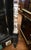 Victorian Ebonized Display Cabinet Painted Porcelain, 1840 For Sale - Image 3 of 7