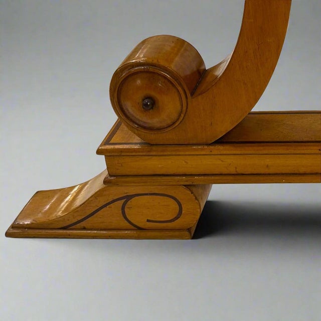 Early 19th Century Early 19th Century Biedermeier Oval Library Table For Sale - Image 5 of 7