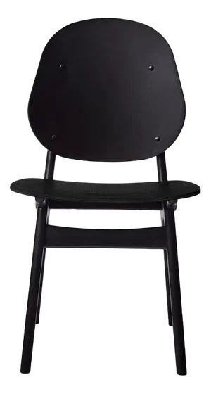 Noble Chair in Black Lacquered Beech by Warm Nordic