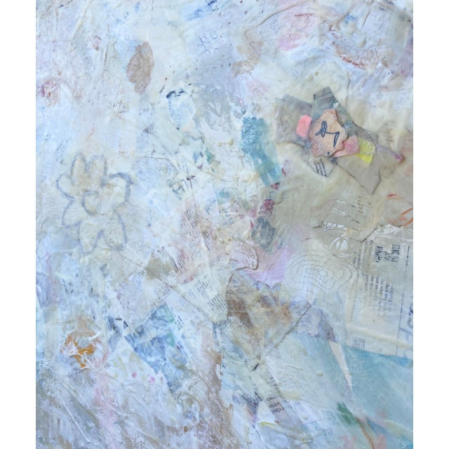 Paint Delicate Daze, Original Collage by Amy Smith For Sale - Image 7 of 7