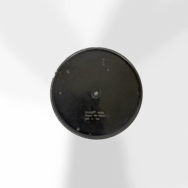Kartell Italian Model 4670 Wastepaper Basket by Gino Colombini for Kartell, 1970s For Sale - Image 4 of 7