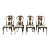 Set of 8 Stickley Colonial Williamsburg Mahogany Dining Room Chairs For Sale