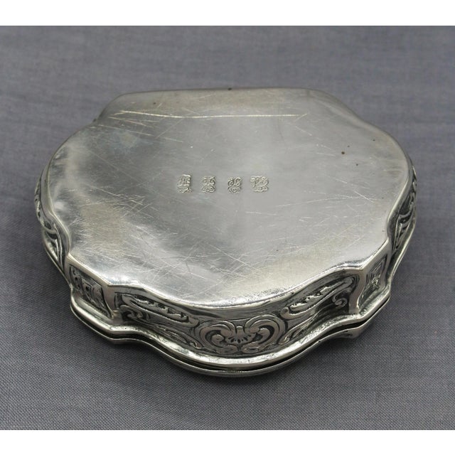 19th Century Grand Tour Silver Box, Likely Made in Germany For Sale In Raleigh - Image 6 of 8