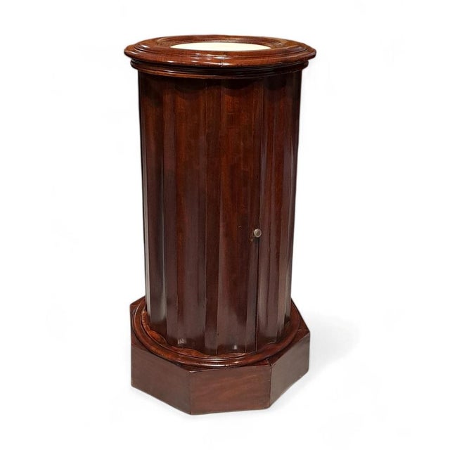 Antique French Column Cabinet, 1800s For Sale - Image 11 of 11