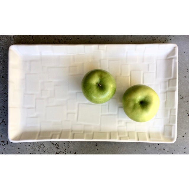 Jonathan Adler White Rectangular Tray Chairish