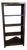 Ethan Allen “Transom” Étagère Bookcase – Dark Wood, Open Back Shelving For Sale