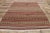 Textile Vintage Turkish Striped Kilim Rug, 04'07 X 06'05 For Sale - Image 7 of 9