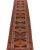Tribal Vintage Turkish Tribal Runner in Red With Beige, Blue and Orange Patterns For Sale - Image 3 of 7
